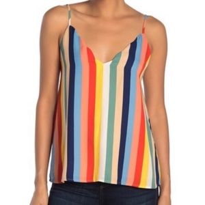 Nordstrom Rainbow Stripe Tank